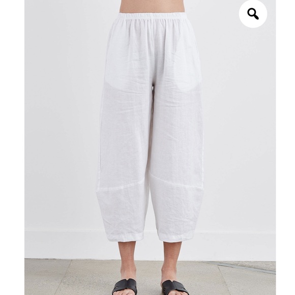 cut loose Pants - Cut Loose Lantern Linen Pant